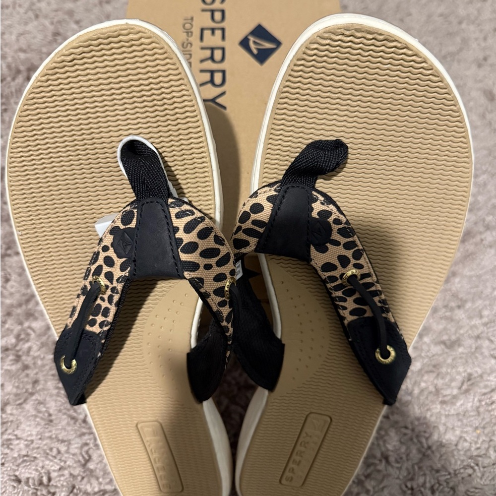 Sperry Women's Black and Tan Shoes